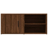 TV Cabinets 2 pcs Brown Oak 80x31.5x36 cm Engineered Wood - Close-Up Angle