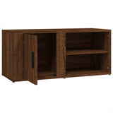 TV Cabinets 2 pcs Brown Oak 80x31.5x36 cm Engineered Wood - Extra Image