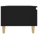 Side Tables 2 pcs Black 50x46x35 cm Engineered Wood - Extra Image