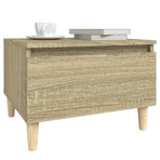 Side Table Sonoma Oak 50x46x35 cm Engineered Wood