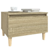 Side Tables 2 pcs Sonoma Oak 50x46x35 cm Engineered Wood