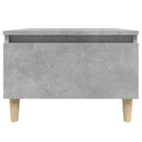 Side Tables 2 pcs Concrete Grey 50x46x35 cm Engineered Wood - Low Angle