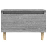 Side Table Grey Sonoma 50x46x35 cm Engineered Wood