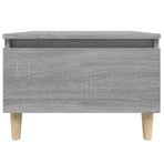 Side Table Grey Sonoma 50x46x35 cm Engineered Wood