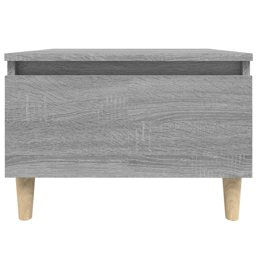 Side Table Grey Sonoma 50x46x35 cm Engineered Wood