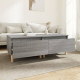 Side Tables 2 pcs Grey Sonoma 50x46x35 cm Engineered Wood - Side View