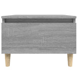 Side Tables 2 pcs Grey Sonoma 50x46x35 cm Engineered Wood - Low Angle