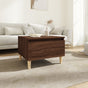 Side Table Brown Oak 50x46x35 cm Engineered Wood