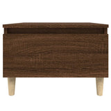 Side Tables 2 pcs Brown Oak 50x46x35 cm Engineered Wood