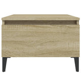 Side Table Sonoma Oak 50x46x35 cm Engineered Wood