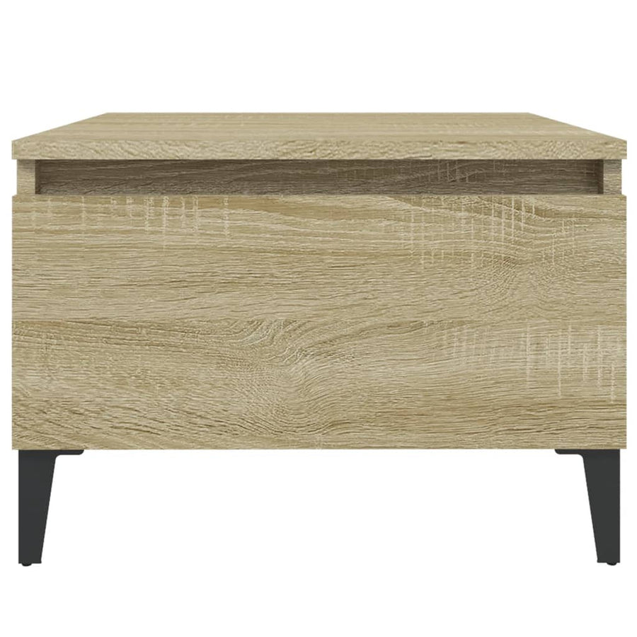 Side Table Sonoma Oak 50x46x35 cm Engineered Wood