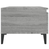 Side Tables 2 pcs Grey Sonoma 50x46x35 cm Engineered Wood - Extra Image
