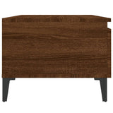 Side Tables 2 pcs Brown Oak 50x46x35 cm Engineered Wood - Extra Image