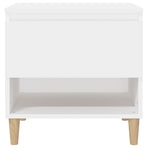 Bedside Tables 2 pcs White 50x46x50 cm Engineered Wood