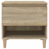 Bedside Table Sonoma Oak 50x46x50 cm Engineered Wood