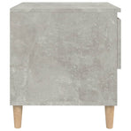 Bedside Tables 2 pcs Concrete Grey 50x46x50 cm Engineered Wood