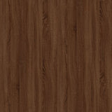Bedside Tables 2 pcs Brown Oak 50x46x50 cm Engineered Wood