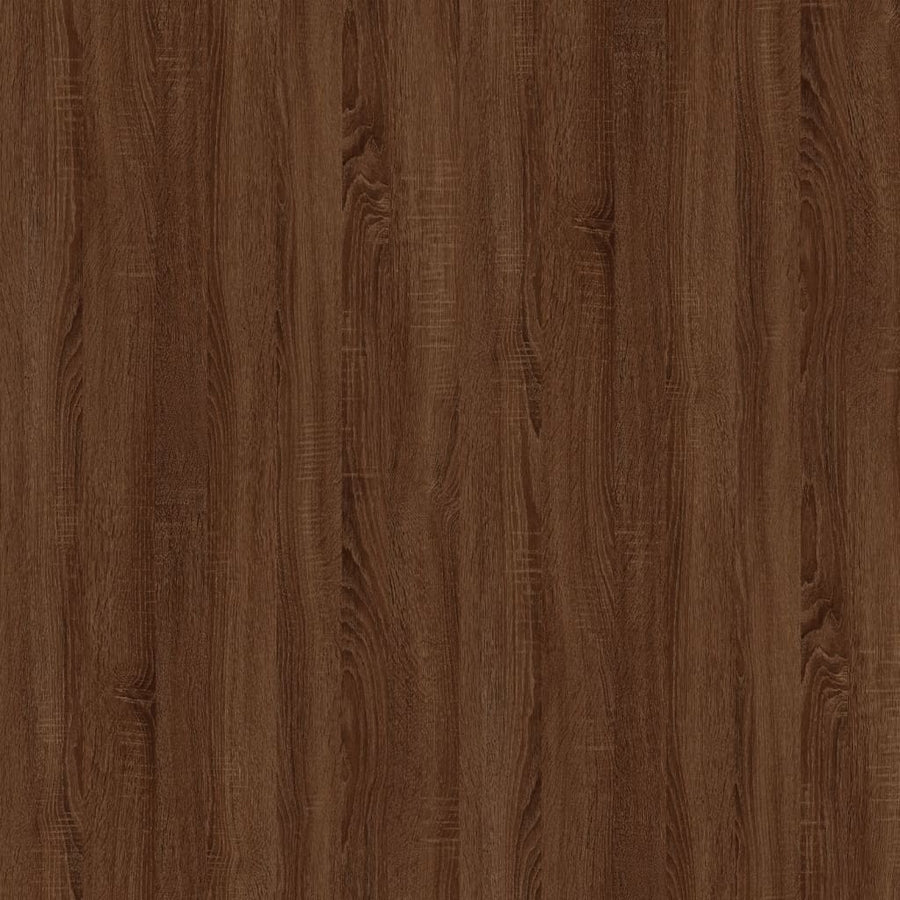 Bedside Tables 2 pcs Brown Oak 50x46x50 cm Engineered Wood