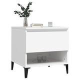 Side Tables 2 pcs White 50x46x50 cm Engineered Wood