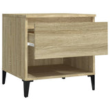 Side Table Sonoma Oak 50x46x50 cm Engineered Wood