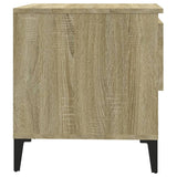 Side Tables 2 pcs Sonoma Oak 50x46x50 cm Engineered Wood - Extra Image
