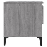 Side Tables 2 pcs Grey Sonoma 50x46x50 cm Engineered Wood
