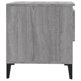 Side Tables 2 pcs Grey Sonoma 50x46x50 cm Engineered Wood - Extra Image