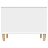 Coffee Table White 60x44.5x45 cm Engineered Wood