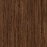 Coffee Table Brown Oak 60x44.5x45 cm Engineered Wood