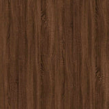 Coffee Table Brown Oak 60x44.5x45 cm Engineered Wood - Extra Image