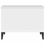 Coffee Table White 60x44.5x45 cm Engineered Wood