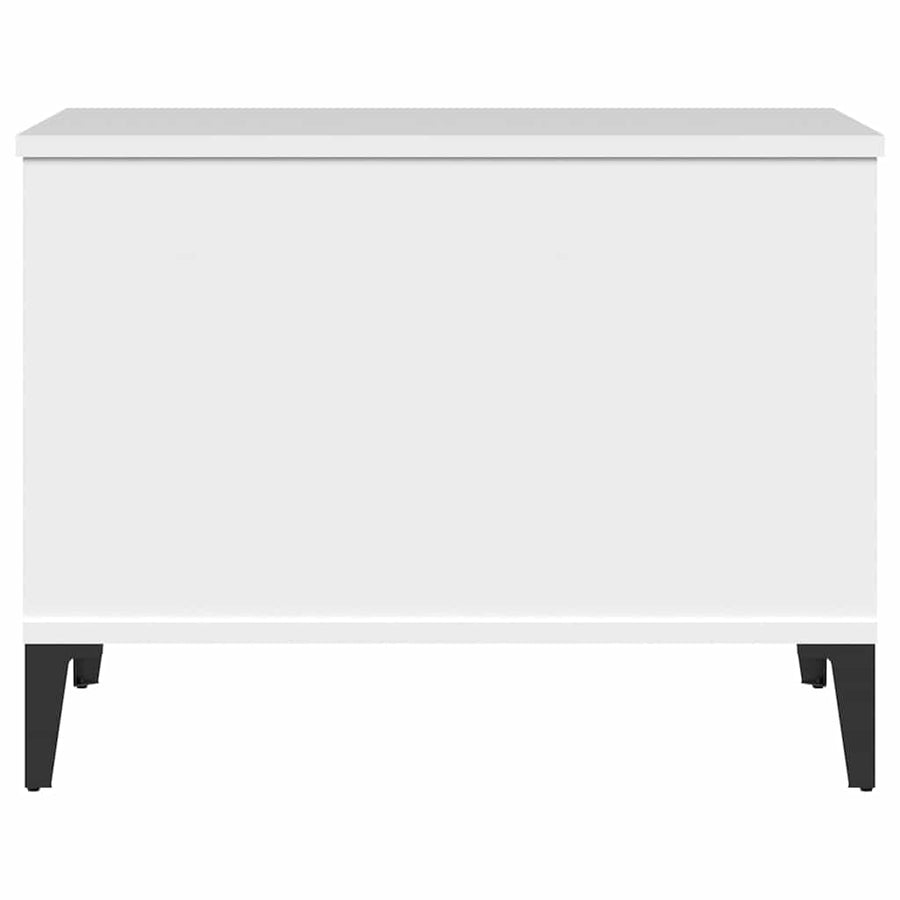 Coffee Table White 60x44.5x45 cm Engineered Wood