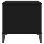 Coffee Table Black 60x44.5x45 cm Engineered Wood