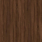Coffee Table Brown Oak 60x44.5x45 cm Engineered Wood