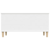 Coffee Table White 90x44.5x45 cm Engineered Wood