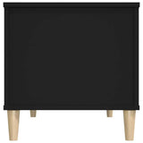 Coffee Table Black 90x44.5x45 cm Engineered Wood