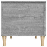 Coffee Table Grey Sonoma 90x44.5x45 cm Engineered Wood - Low Angle