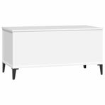 Coffee Table White 90x44.5x45 cm Engineered Wood