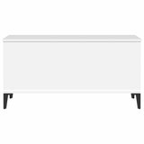 Coffee Table White 90x44.5x45 cm Engineered Wood