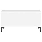 Coffee Table White 90x44.5x45 cm Engineered Wood