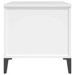 Coffee Table White 90x44.5x45 cm Engineered Wood