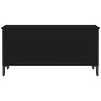 Coffee Table Black 90x44.5x45 cm Engineered Wood