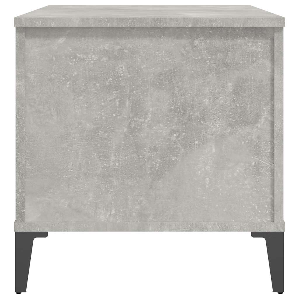 Coffee Table Concrete Grey 90x44.5x45 cm Engineered Wood