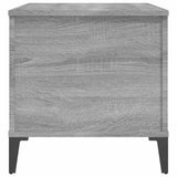 Coffee Table Grey Sonoma 90x44.5x45 cm Engineered Wood - Low Angle