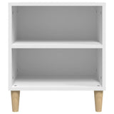 TV Cabinet White 102x44.5x50 cm Engineered Wood - Low Angle