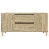 TV Cabinet Sonoma Oak 102x44.5x50 cm Engineered Wood - Close-Up Angle
