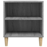 TV Cabinet Grey Sonoma 102x44.5x50 cm Engineered Wood - Low Angle