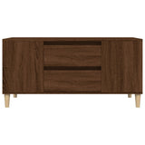 TV Cabinet Brown Oak 102x44.5x50 cm Engineered Wood