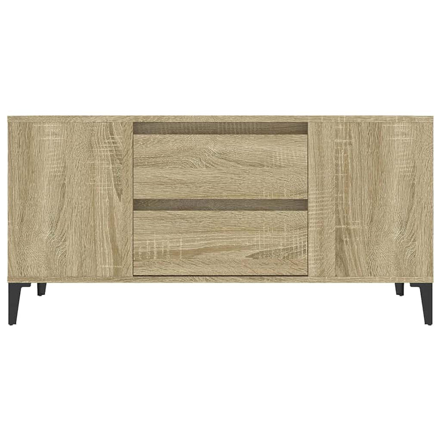 TV Cabinet Sonoma Oak 102x44.5x50 cm Engineered Wood