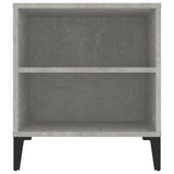 TV Cabinet Concrete Grey 102x44.5x50 cm Engineered Wood